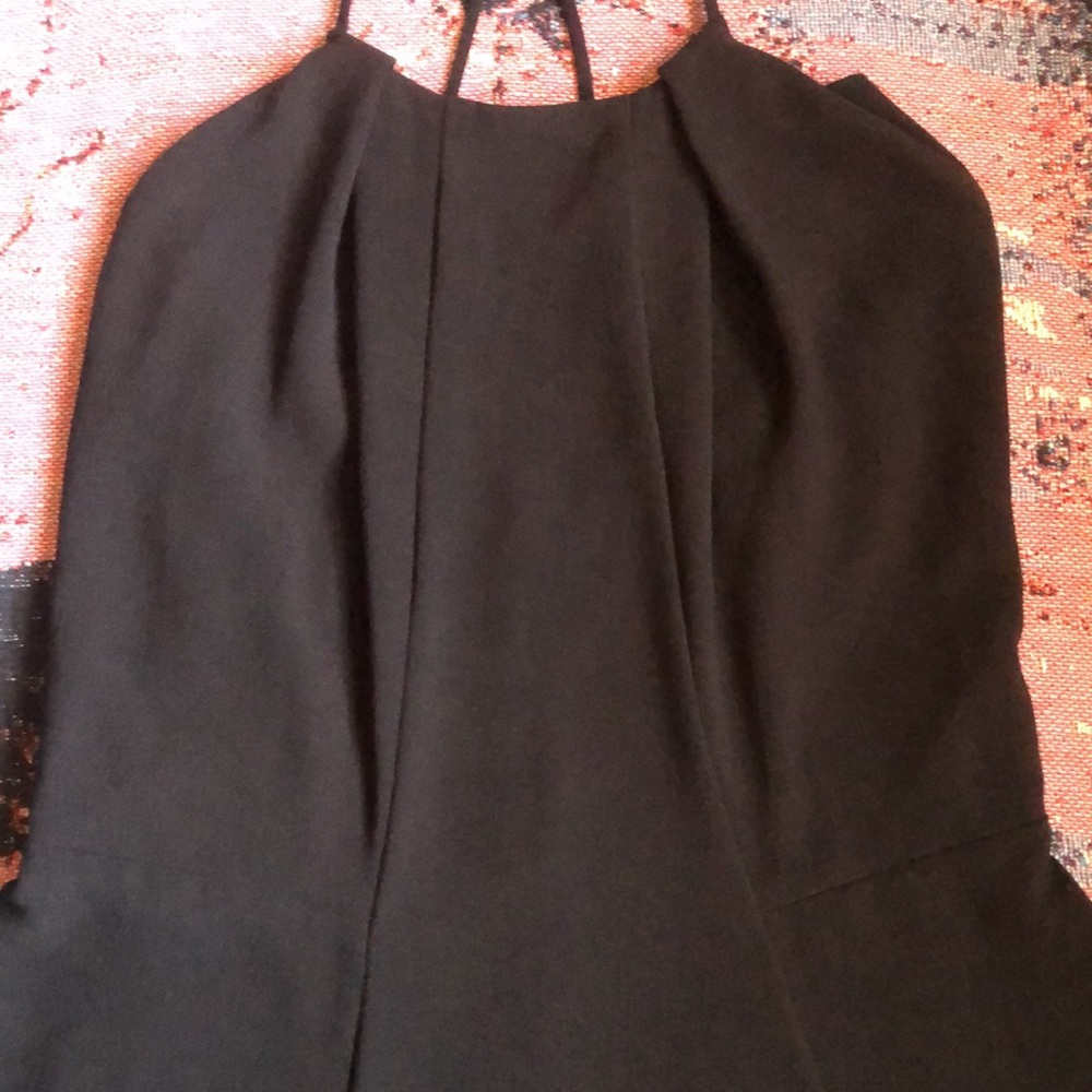 Zara Basic Halter Neck Lace + Button Back Fit & F… - image 5